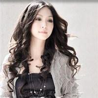 气质小卷发头像女生