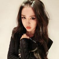 气质小卷发头像女生