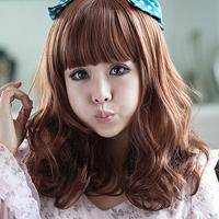 气质小卷发头像女生