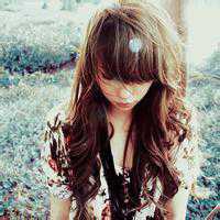 气质小卷发头像女生