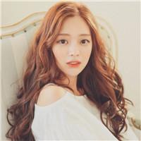 气质小卷发头像女生