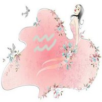 水瓶座头像女生带字文字