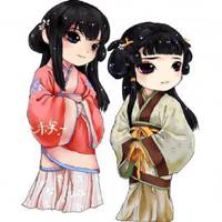 汉服头像女动漫图片