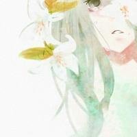 淡雅头像女生动漫