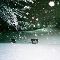 淡雅头像女生飘雪