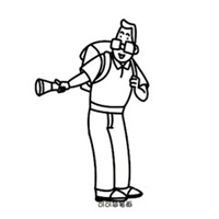 爸爸头像简笔画图片大全