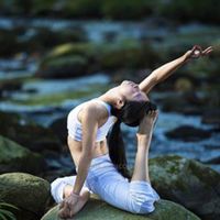 瑜伽头像唯美图片