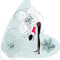 瑜伽头像唯美图片