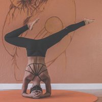 瑜伽头像唯美图片