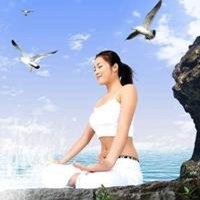 瑜伽头像女生意境图片