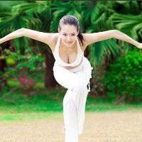 瑜伽头像女生意境图片