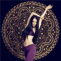 瑜伽头像女生意境图片