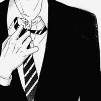 男头像黑白高冷侧面