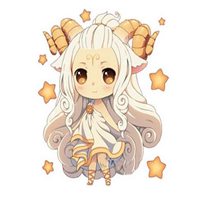 白羊座头像女生版真人带字