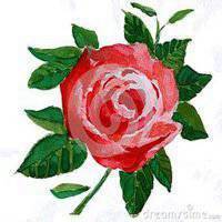 祝你好运红花头像