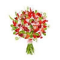 祝你好运红花头像