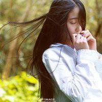 秋天头像女背影图片