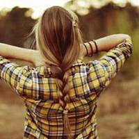 秋天头像女背影图片