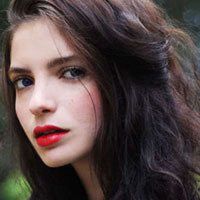 红唇头像女欧美头像