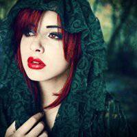 红唇头像女欧美头像