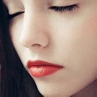 红唇头像女欧美头像