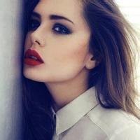 红唇头像女欧美头像