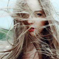 红唇头像女欧美头像