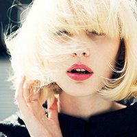 红唇头像女欧美头像