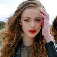 红唇头像女欧美头像