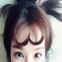 网红刘海头像