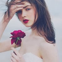 美国头像女生唯美图片