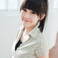 美女齐刘海头像