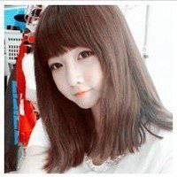 美女齐刘海头像