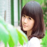 美女齐刘海头像