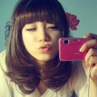 美女齐刘海头像