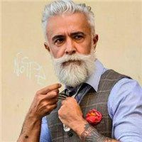 老年人头像成熟稳重