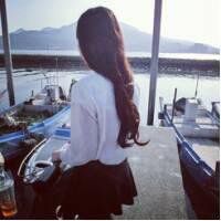 背面女生头发披肩头像