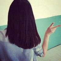 背面女生头发披肩头像