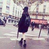 背面女生头发披肩头像