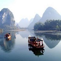 能聚财的微信山水头像