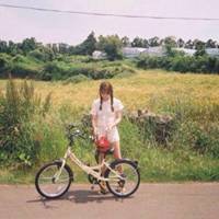 自行车头像女生