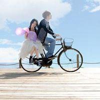 自行车头像女生