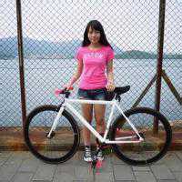 自行车头像女生