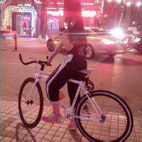 自行车头像女生