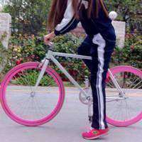 自行车头像女生