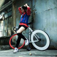 自行车头像女生