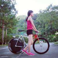 自行车头像女生