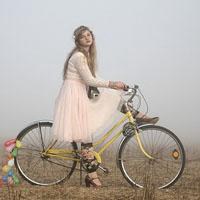 自行车头像女生