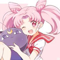 萝莉双马尾金发头像