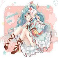 萝莉双马尾金发头像